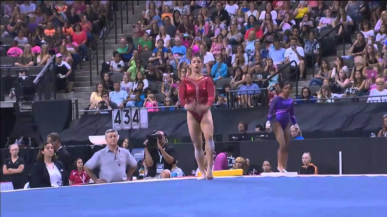 Aly Raisman - Floor Exercise - 2015 Secret Classic