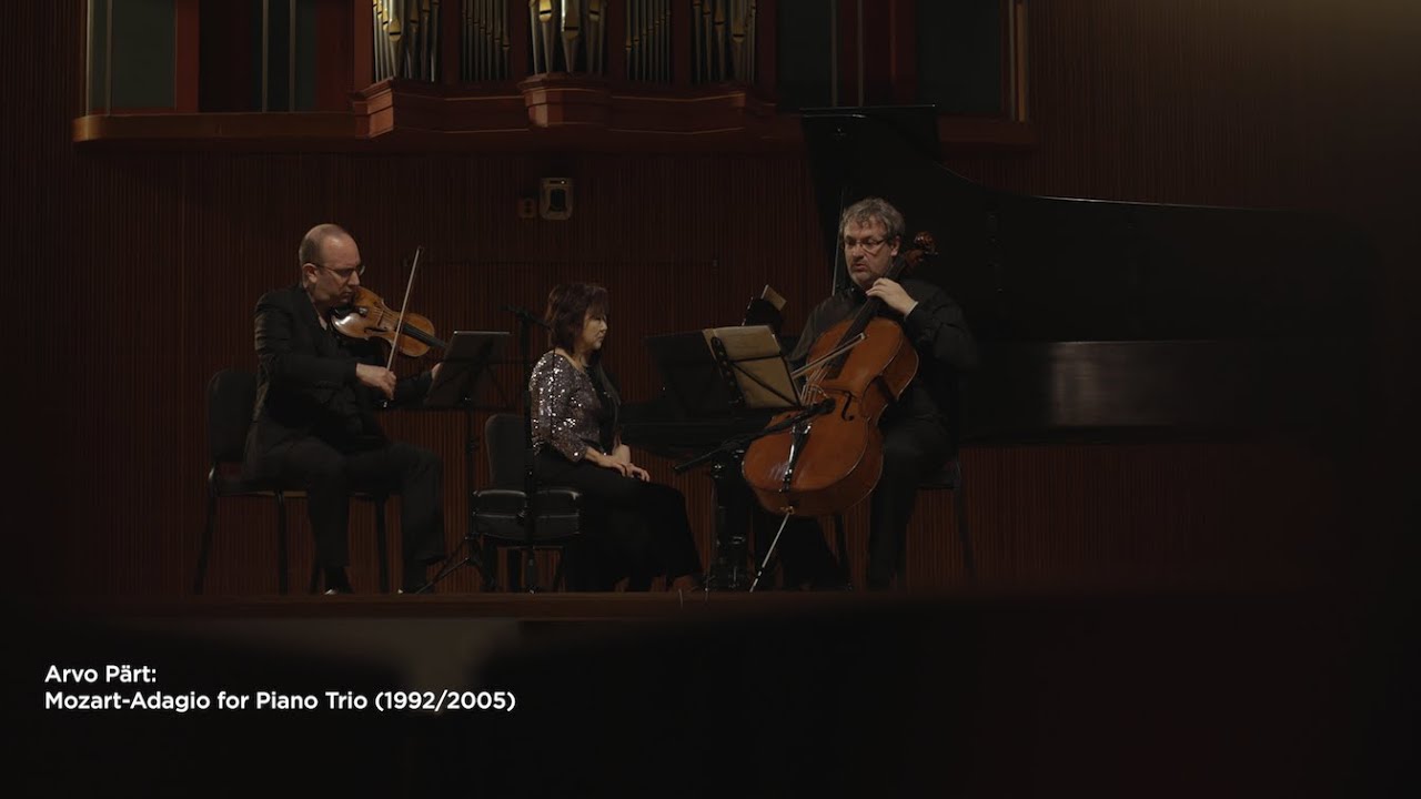 Oberlin Trio performs Arvo Pärt: Mozart-Adagio for Piano Trio (1992/2005)