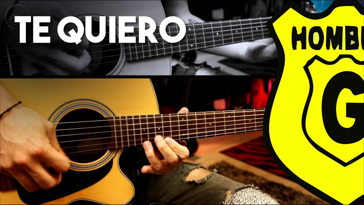 Te Quiero - Hombres G - GUITARRA Cover  ACORDES + SOLO | Tutorial COMPLETO Christianvib
