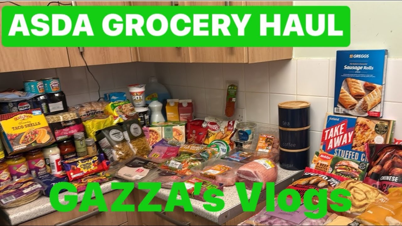 BIG ASDA GROCERY | SHOPPING HAUL #asdahaul #groceryshopping