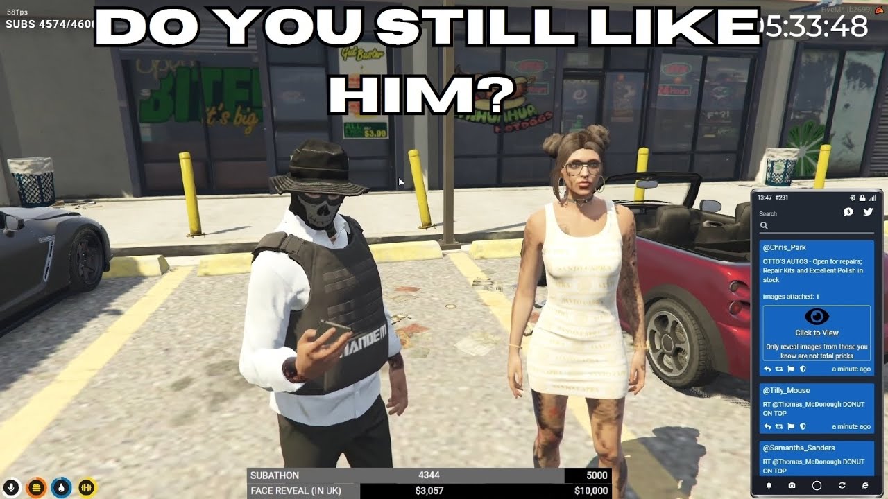 Yuki Tells Denzel How She Feels About Matt | NoPixel Mandem GTA RP