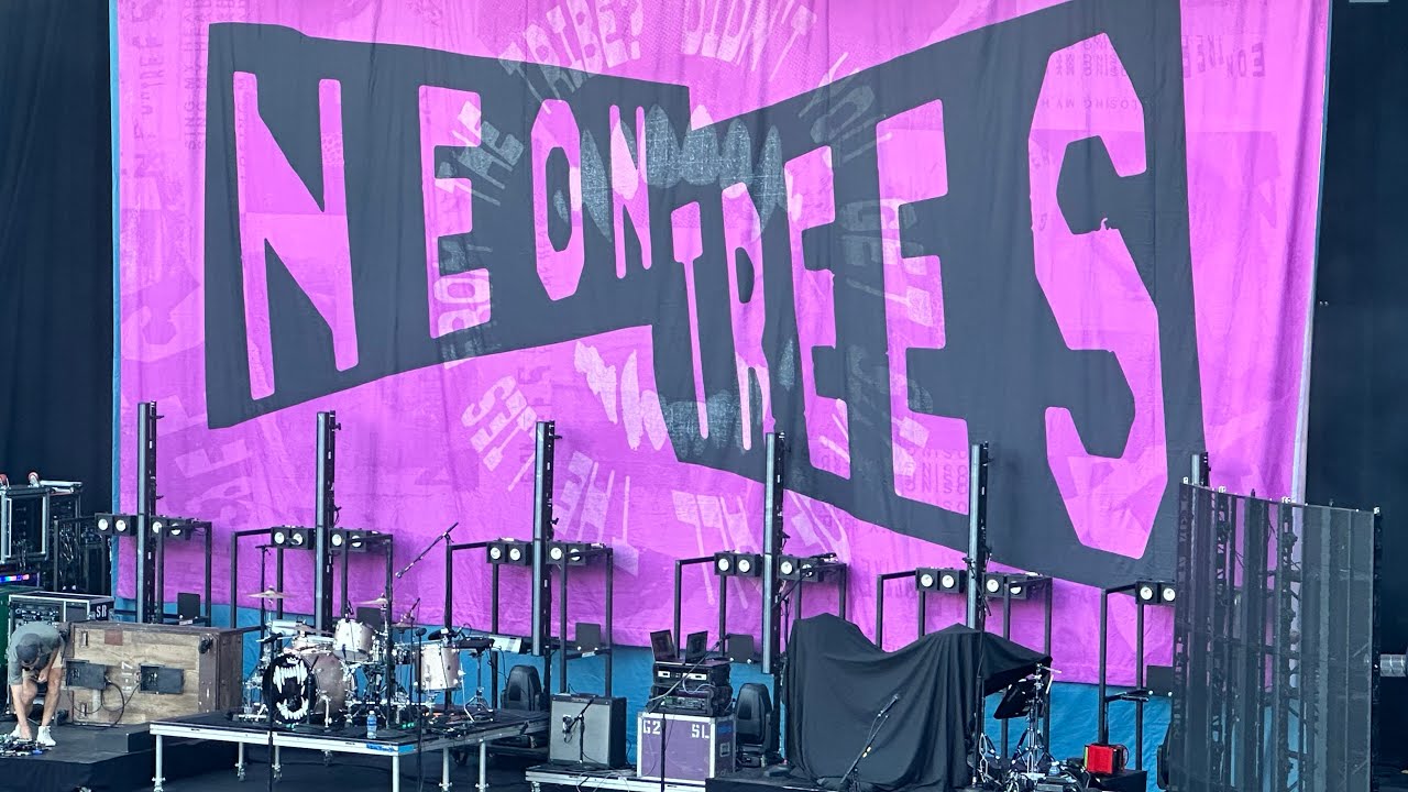 Neon Trees Live at the Pacific Amphitheatre in Costa Mesa, CA  08-27-2024 (Full Set)