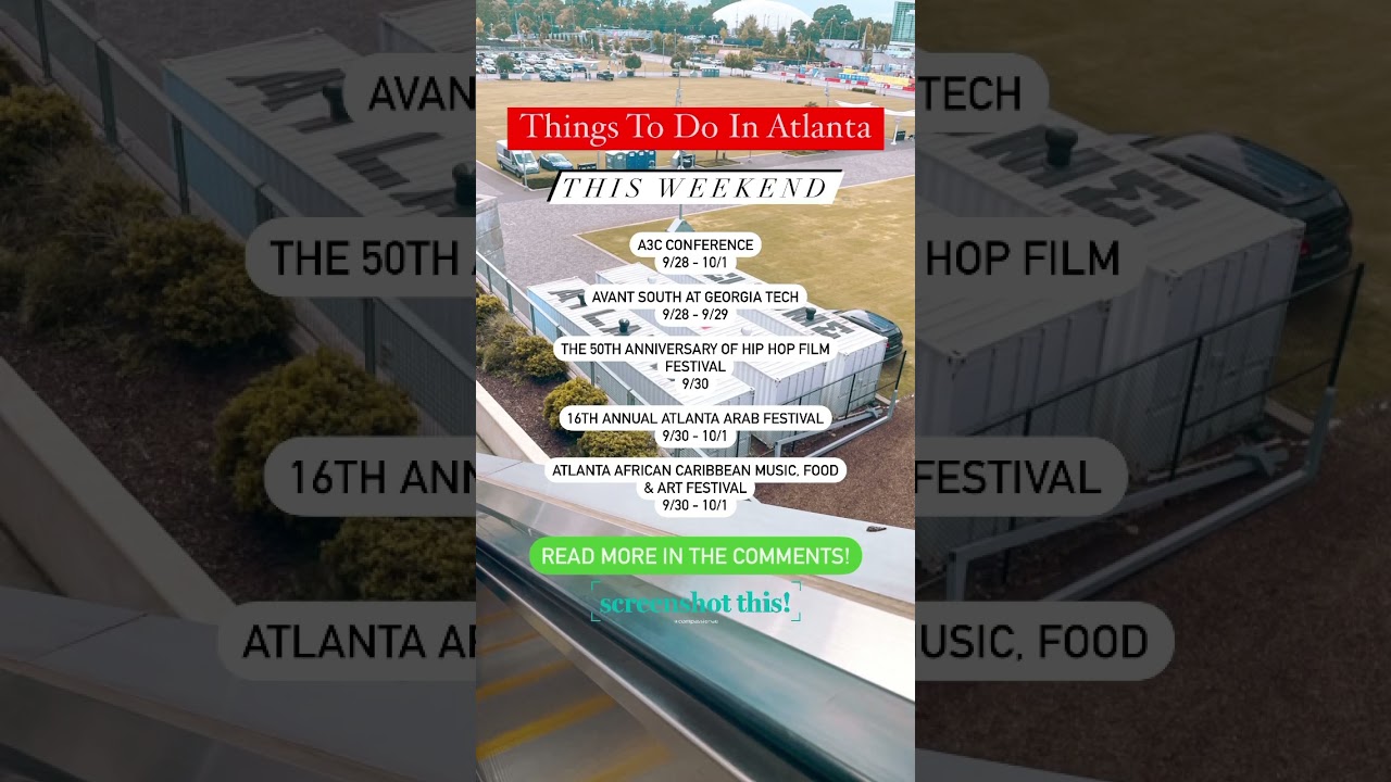 Things To Do In Atlanta | Atlanta Events This Weekend 9.29 - 10.1 | #shorts