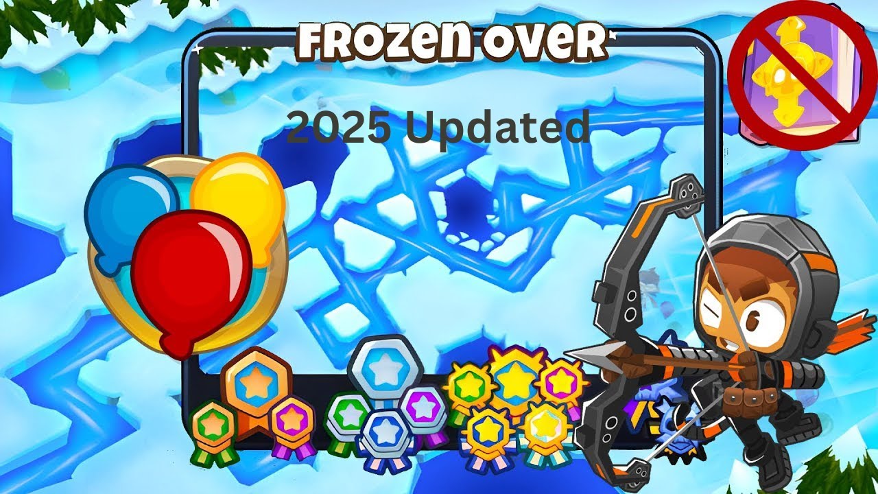 Frozen Over [Alternate Bloons Rounds] Guide | No Monkey Knowledge | BTD 6 (2025 Updated)