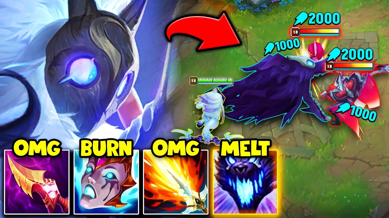 Kindred but I build AP and my Wolf melts you in seconds... (THIS ACTUALLY WORKS?!)