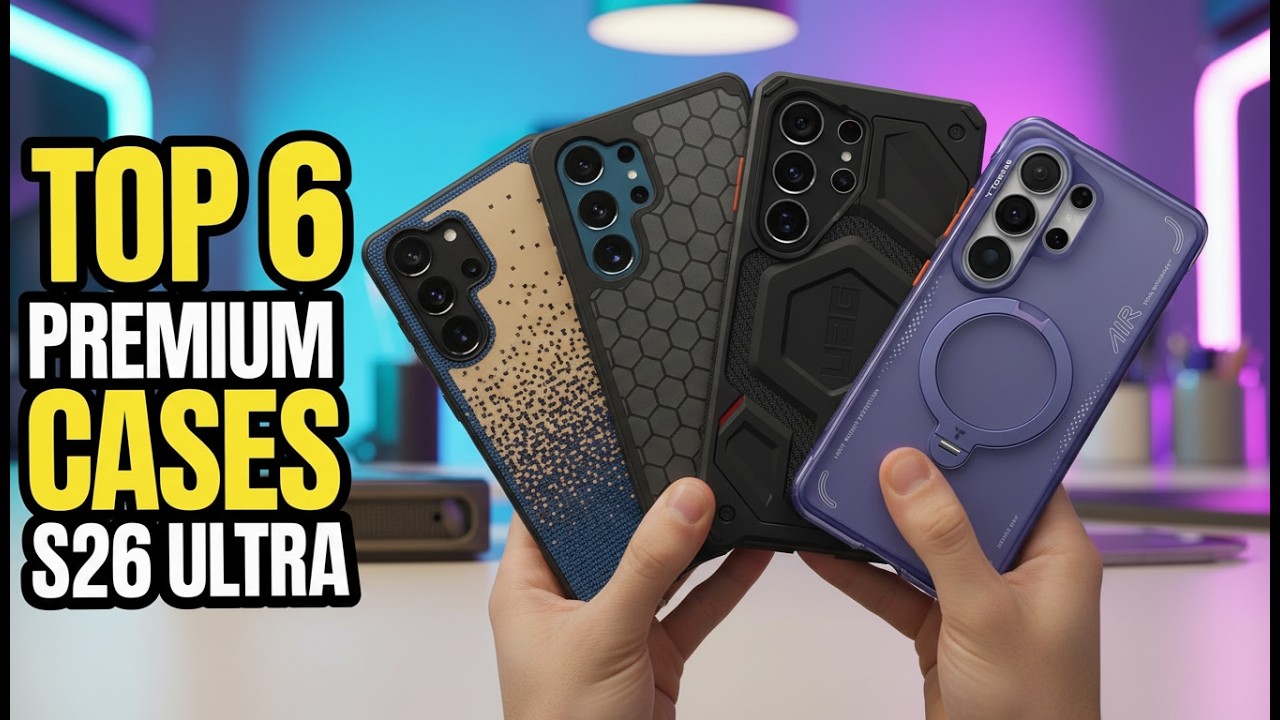 8 best SAMSUNG GALAXY S26 ULTRA  cases with screen protector