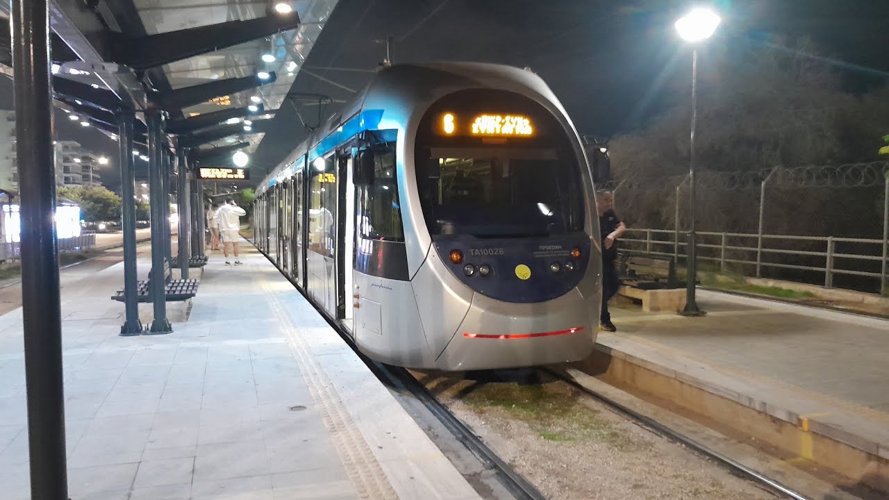 Διαδρομή με το Τραμ από τον σταθμό Παναγίτσα μέχρι Πικροδάφνη (Τ6)