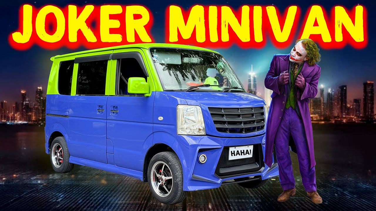 THE JOKER MINIVAN | Custom Suzuki Every Wagon DA64W | MayorTV