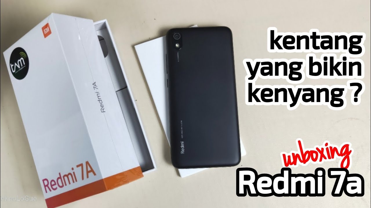 Redmi 7a Resmi Indonesia Unboxing