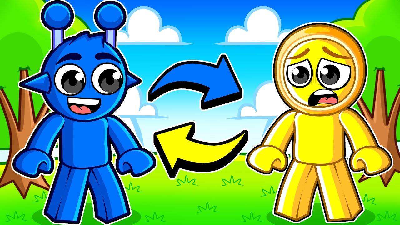 JEVIN & SIMON COLOR SWAP in Roblox! (Sprunki)