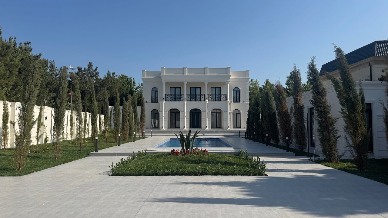 Merdekanda 16 sotda Mohteshem Ag Villa #emlak #villa #realestate