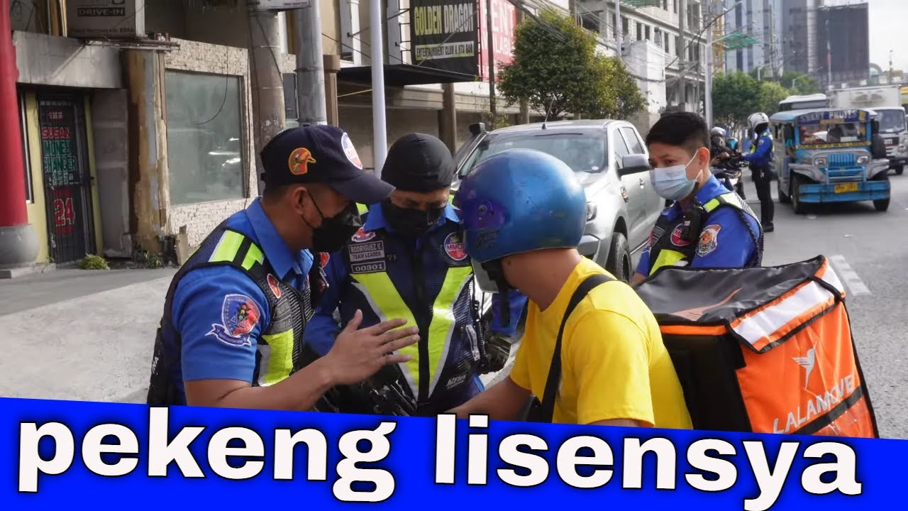 Walang lisensya at walang OR/CR