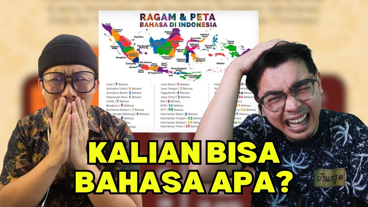 ORANG MALAYSIA PUSING SAKING BANYAKNYA BAHASA DAERAH DI INDONESIA, KALIAN BISA BAHASA APA?