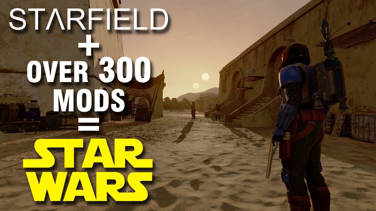 This is INCREDIBLE! - Star Wars Genesis | 300+ Mods Starfield