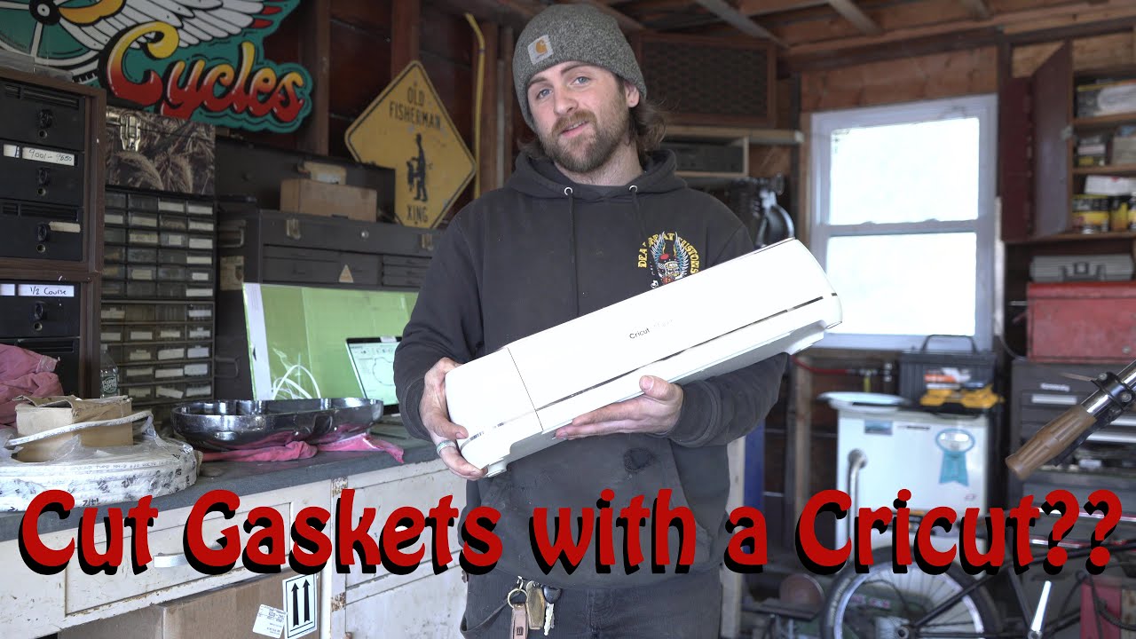 I Used My Moms Cricut to Cut Gaskets for My Harley!