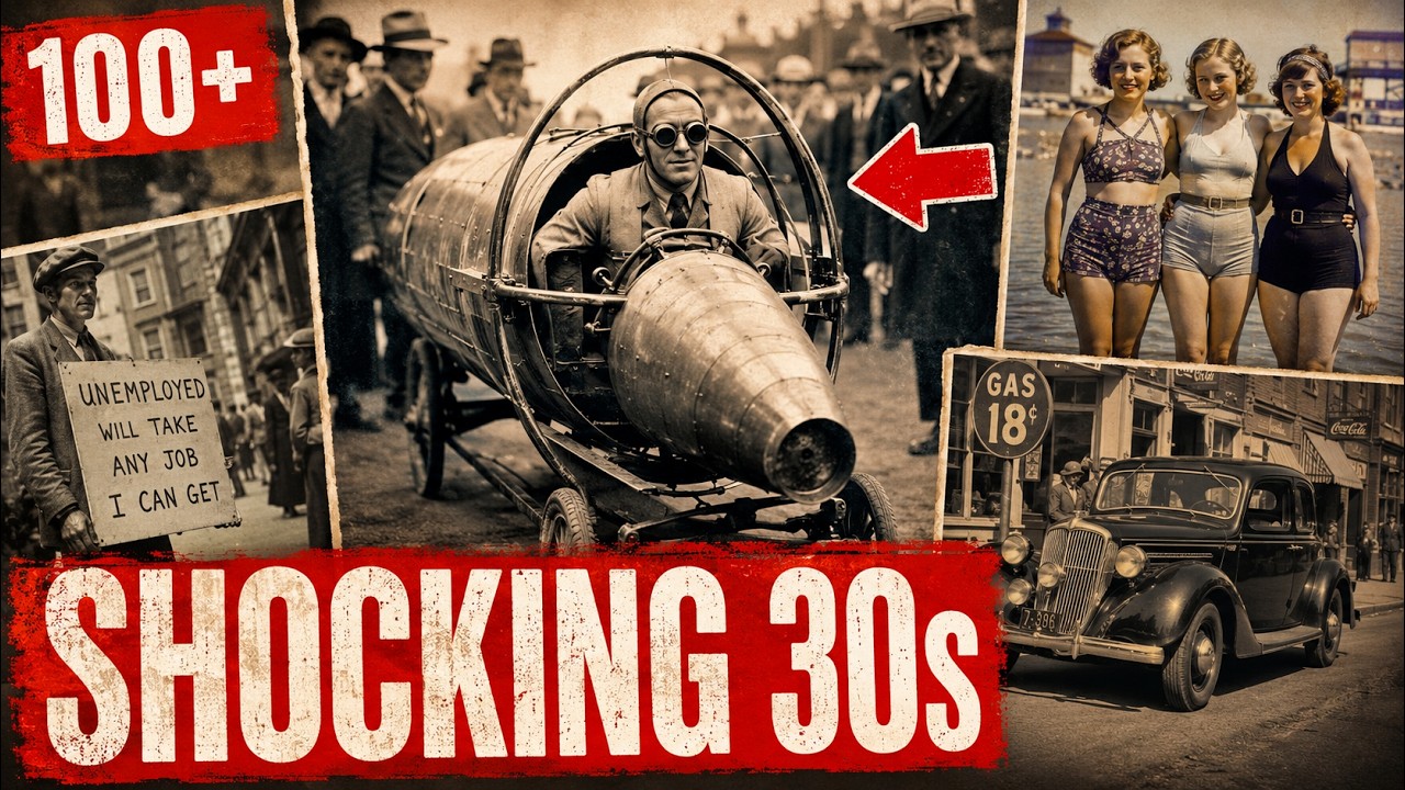 200+ Shocking Historical Photos That Expose the Past’s Hidden Side