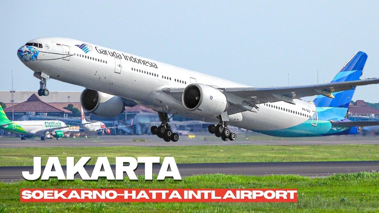 🇮🇩✈️ МЕГА-СЕССИЯ: Наслаждайтесь этим масштабным опытом споттинга
