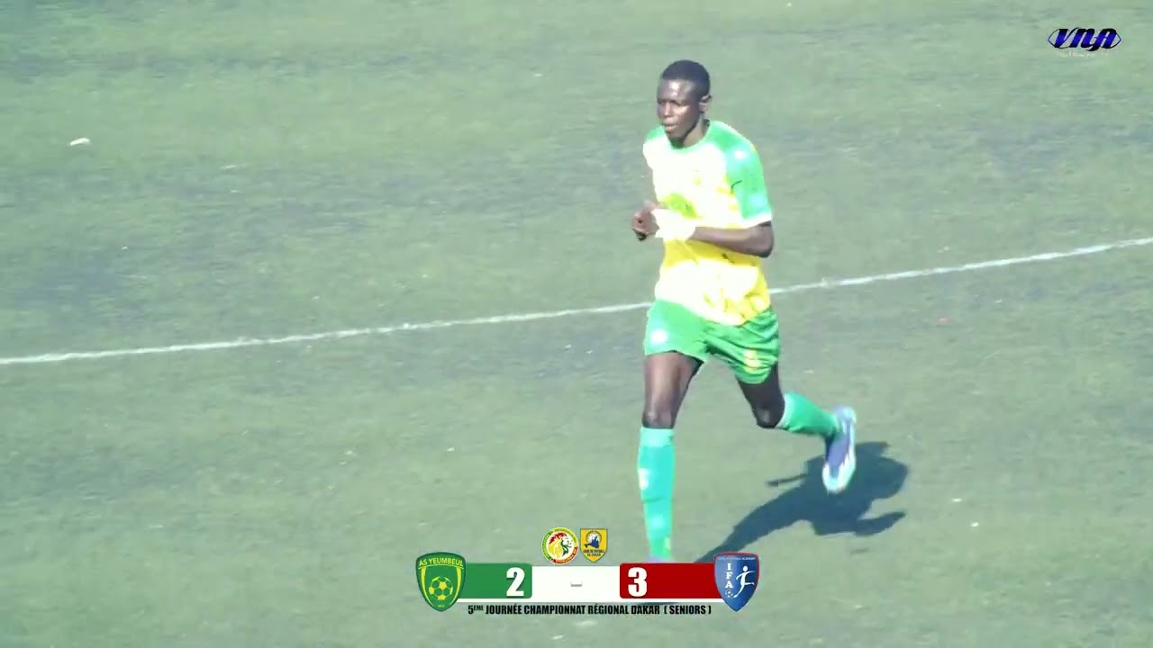 LES BUTS DU MATCHS ENTRE AS YEUMBEUL VS JLCTIS IFA