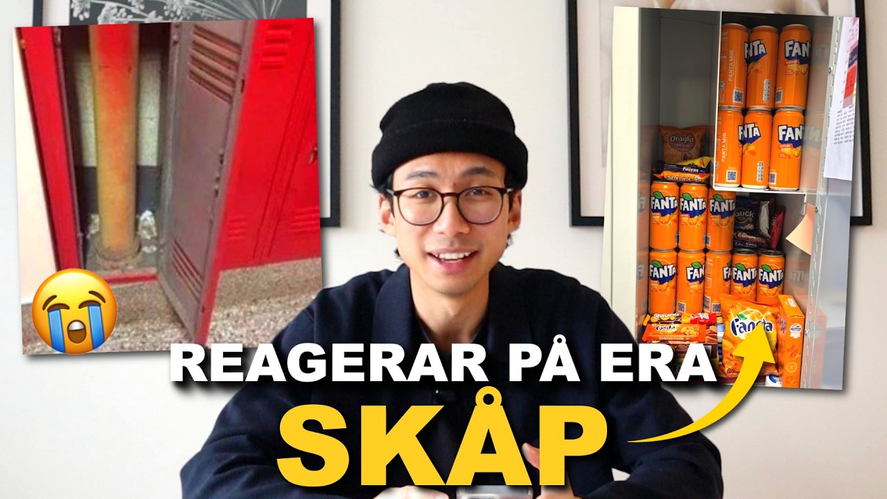 Jag REAGERAR på era SJUKA SKÅP