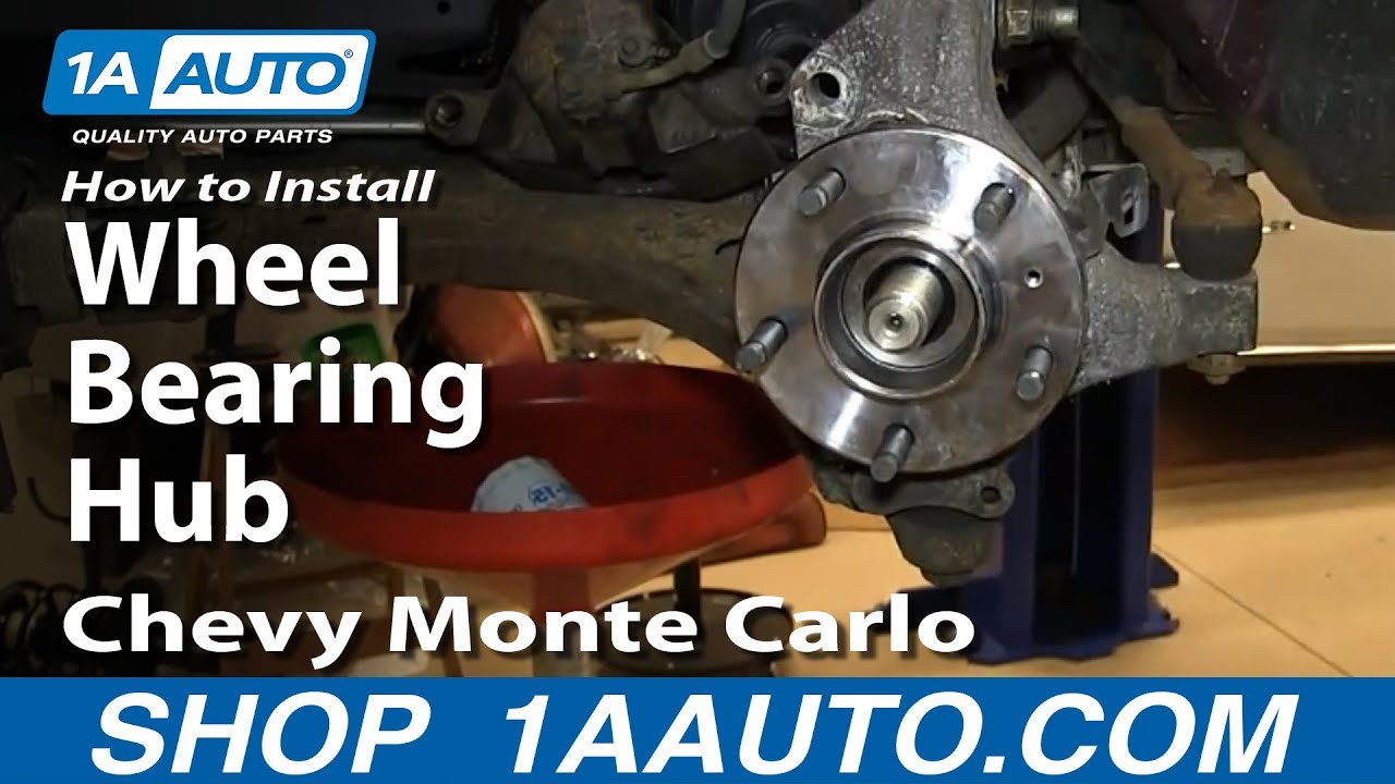How to Replace Wheel Bearing & Hub 00-05 Chevy Monte Carlo