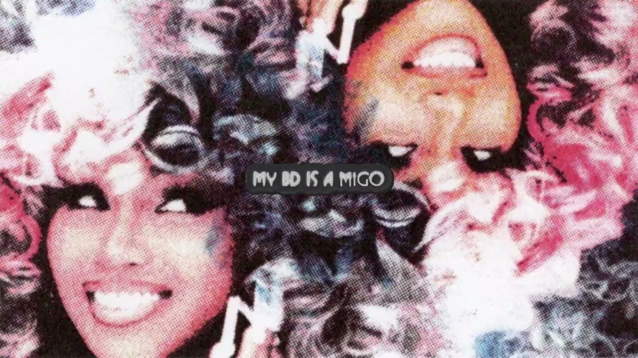 Cardi B - Bongos (feat. Megan Thee Stallion) [Official Lyric Video]