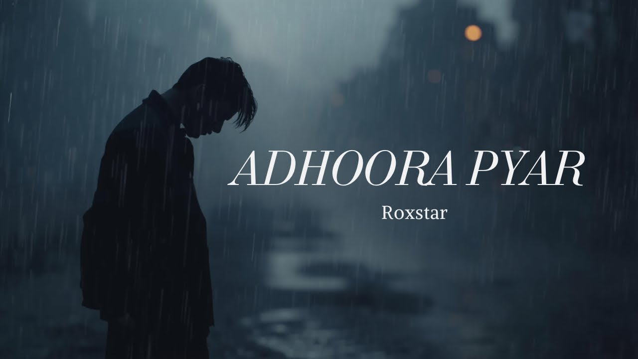 Adhoora Pyaar | Sad Hindi English Song | Heartbreak Melody | Roxstar