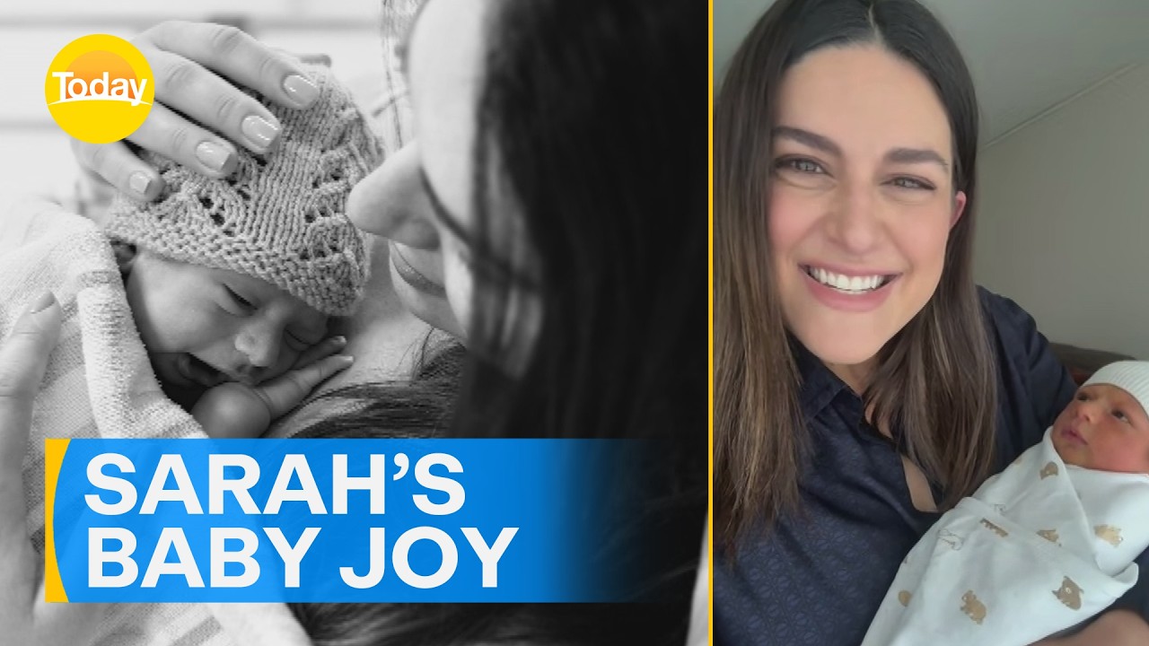 Sarah Abo welcomes baby boy | Today Show Australia