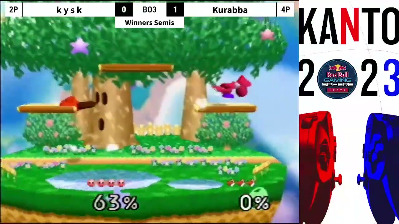 2023年春季 64スマブラ関東大会／A-WSF／Kysk vs Kurabba
