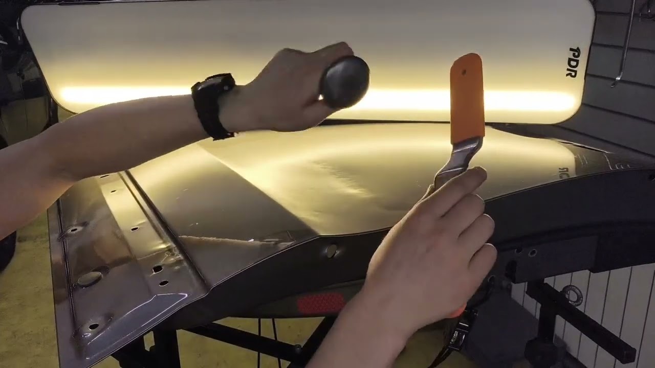 Мощнейшее растяжение на двери Volvo. Я не смог!