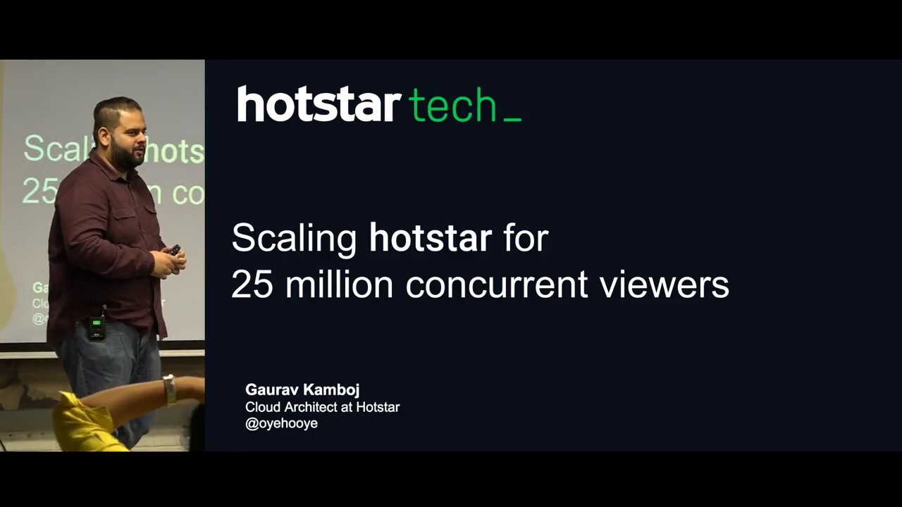 Scaling Hotstar for 25 million concurrent viewers