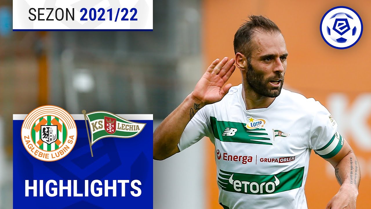 Zagłębie Lubin - Lechia Gdańsk 2:2 | SKRÓT | Ekstraklasa 2021/22 | 31. Kolejka