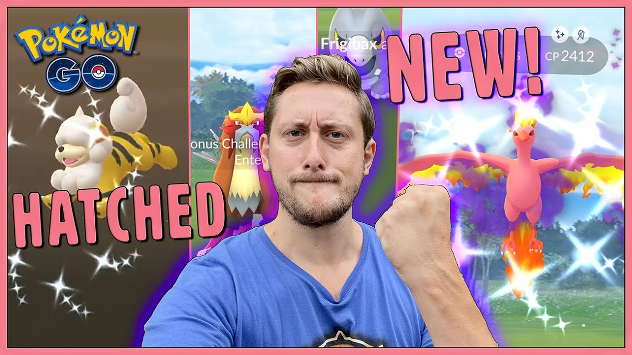 NEW *Shiny Shadow Moltres* RAIDS & Shiny Hisuian Growlithe HATCHED in Pok&eacute;mon GO!