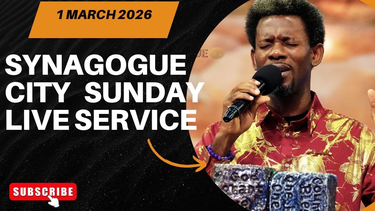 SYNAGOGUE CITY SUNDAY LIVE SERVICE {1 MARCH 2026}
