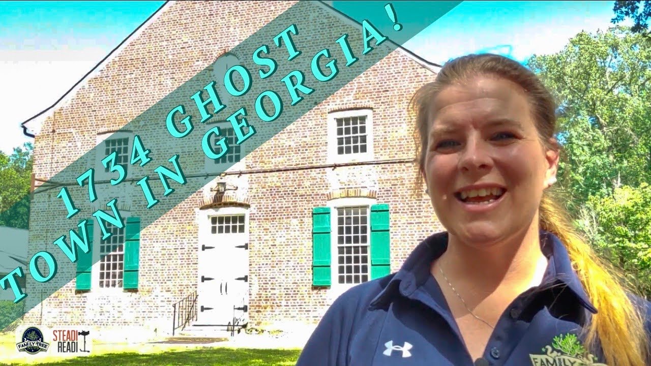 1734 GHOST TOWN! EBENEZER, GEORGIA! HISTORY, ANCESTRY, & GENEALOGY ALL AROUND US!