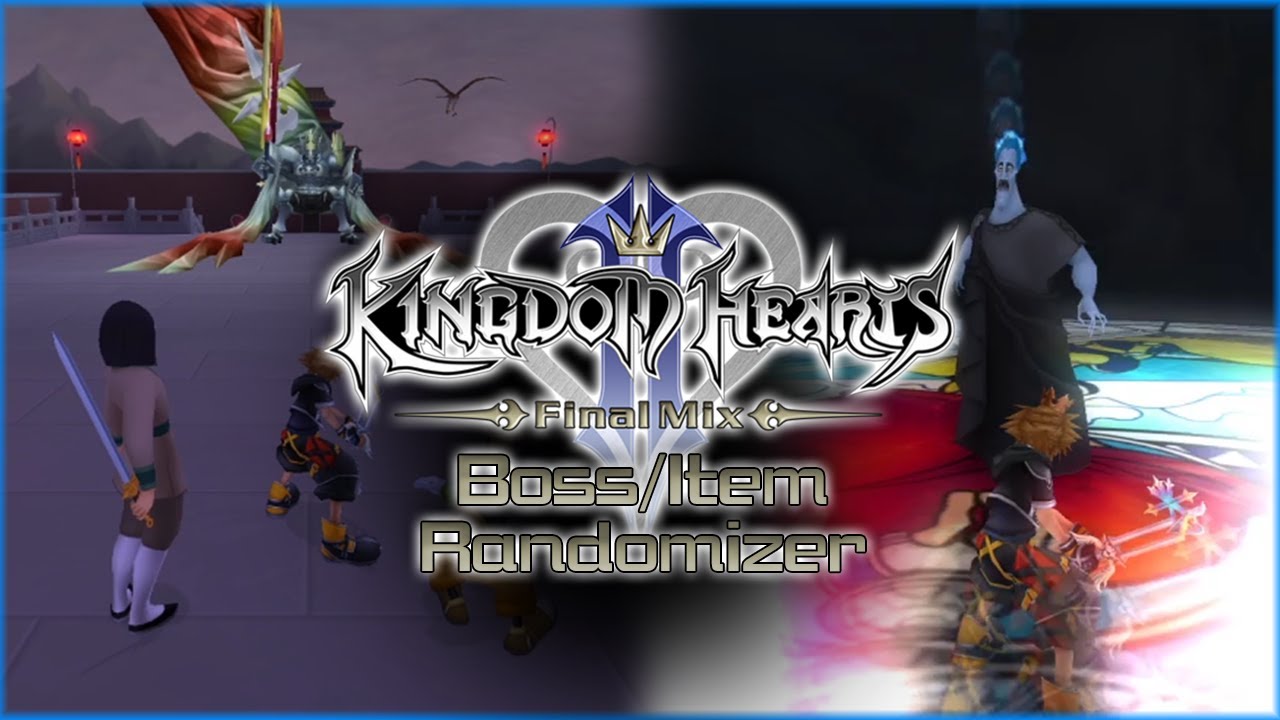 Another KH2 Boss and Item Randomizer! (This isn't as cursed as the others thank god)