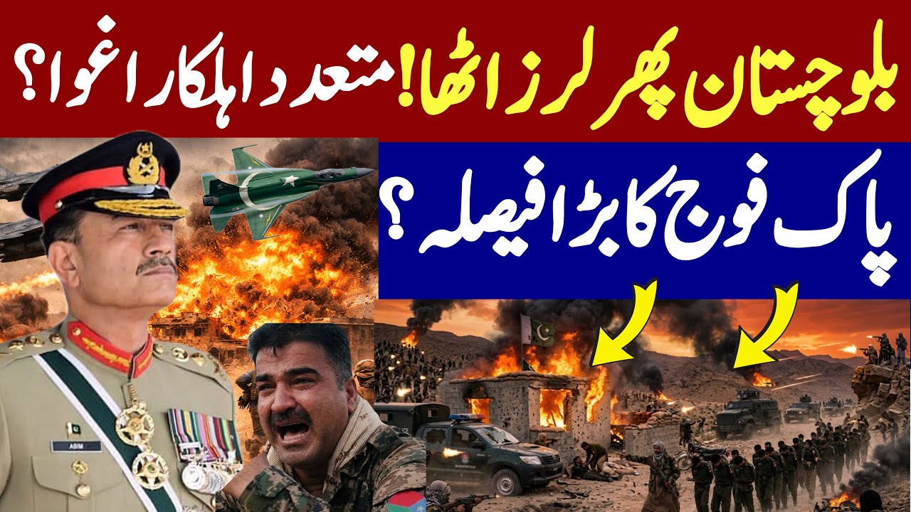 🔴Breaking News ! Ziarat Attack Today | Pak Army Take Big Decision | Pak Afghan News Today 