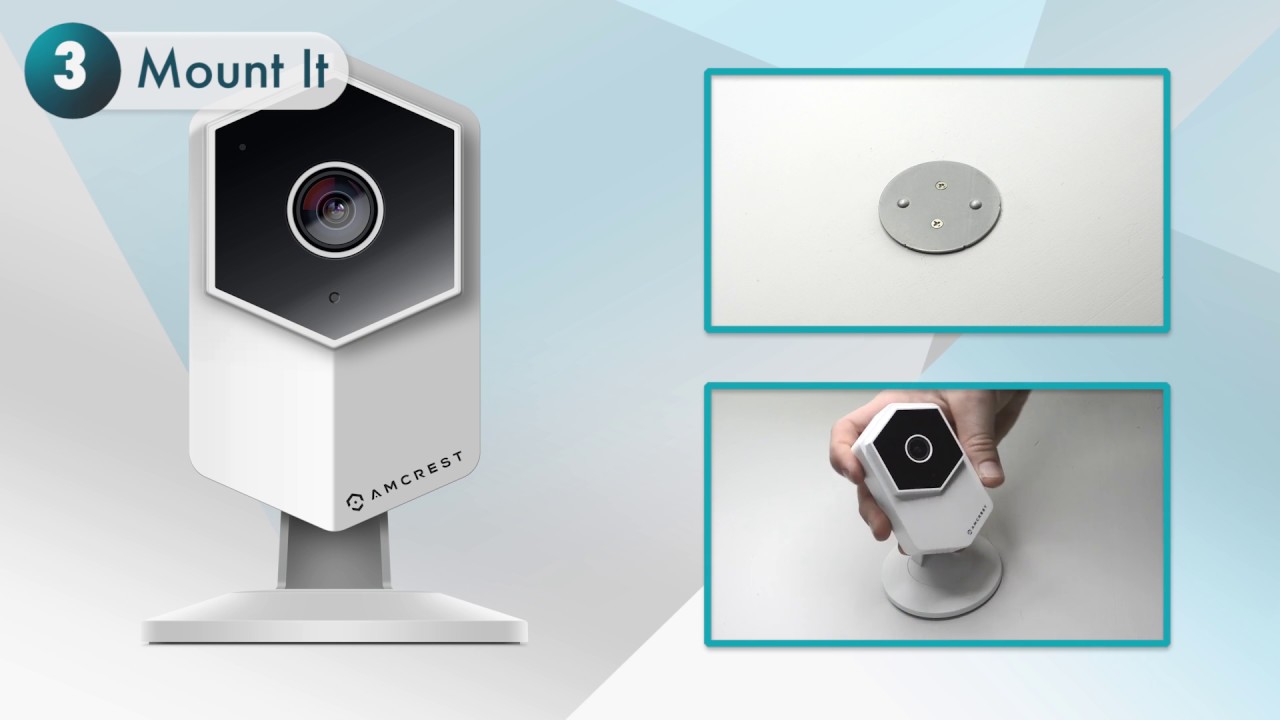SD Card Setup and Wall Mount Installation for Amcrest Shield UltraHD 2K WiFi Camera (IP3M-HX2)