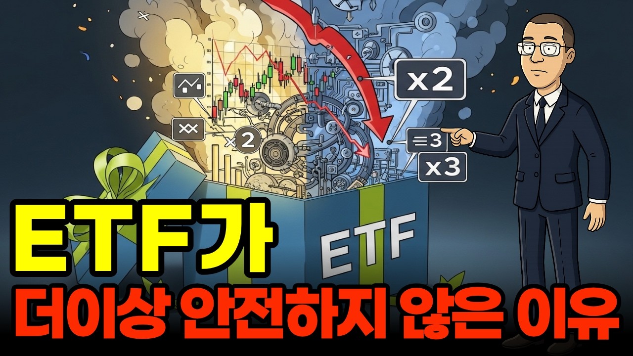 ETF는 안전자산이라는 믿음, 이 영상 하나로 완전히 박살내 드립니다.