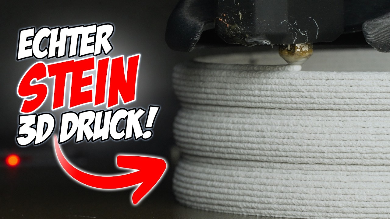 STEIN 3D Druck mit 1,4mm D&uuml;se | Bambu A1 Panda Knomi & Filabilly (Wochenbericht)