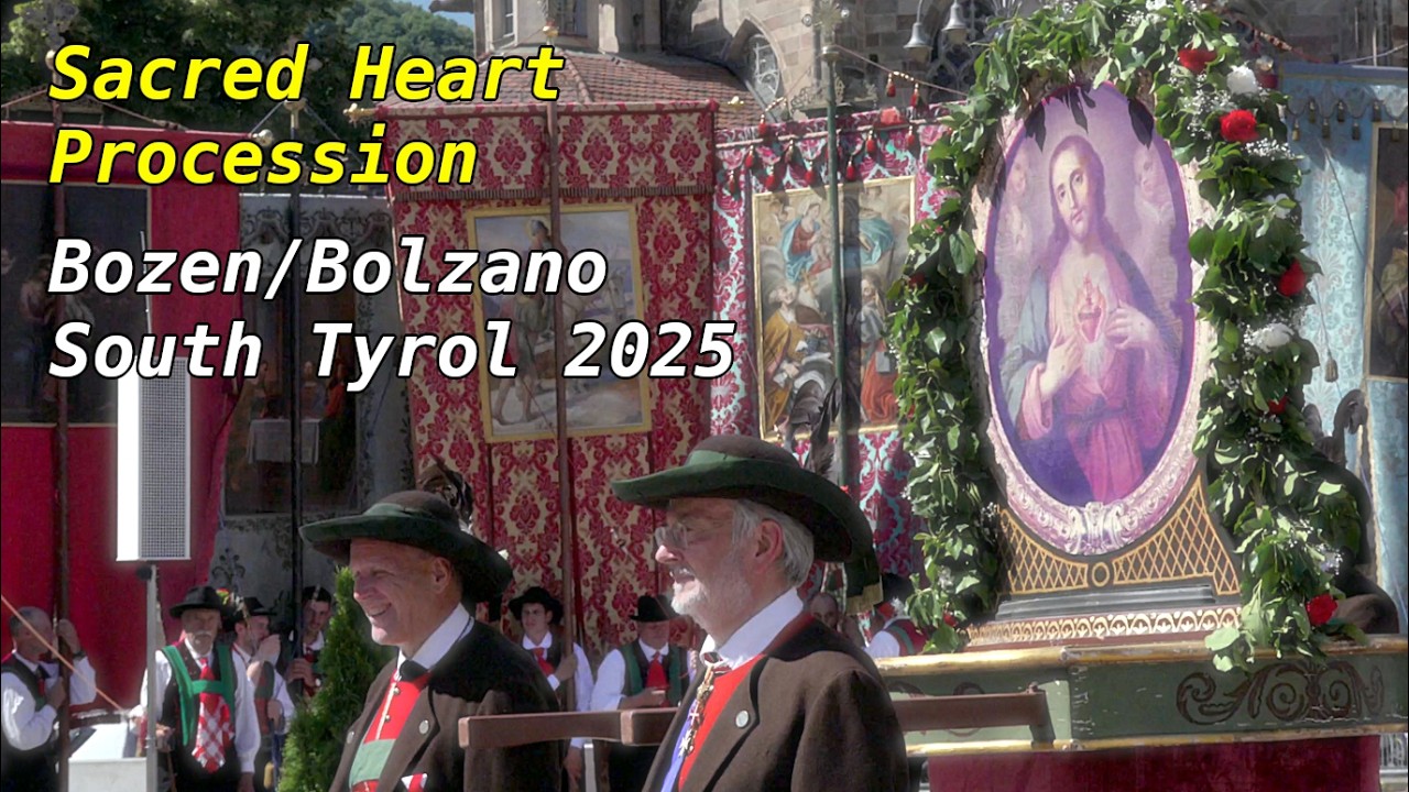 Herz Jesu Prozession, Bozen 2025 | Processione del Sacro Cuore, Bolzano 2025 | Sacred Heart Sunday