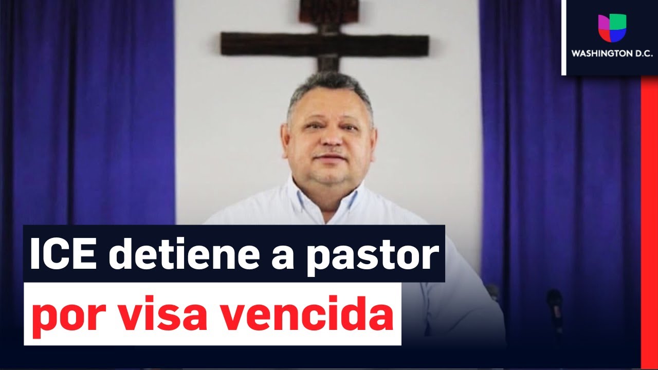 Por visa vencida: ICE detiene a pastor latino en Maryland
