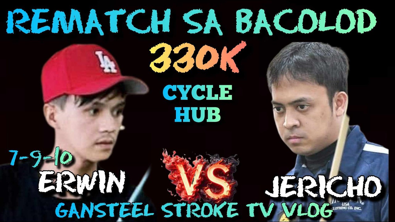 ERWIN GRACIA (7-9-10) VS. JERICJO BAÑARES 10 BALLS 330K