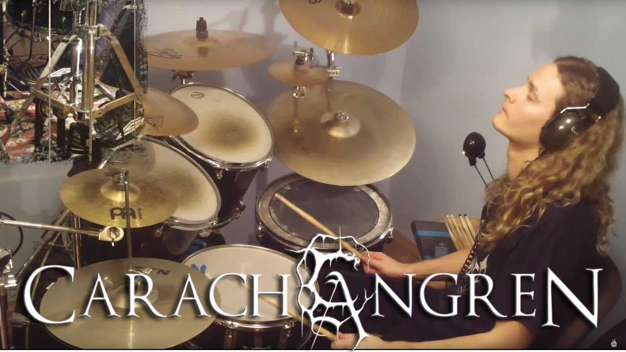 Carach Angren drum cover - The Carriage Wheel Murder | Horror black metal