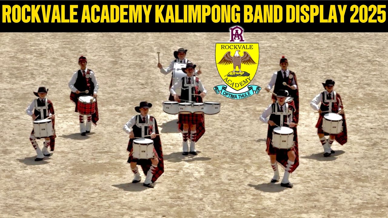 ROCKVALE SCHOOL BAND DISPLAY KALIMPONG 🇮🇳 INDEPENDENCE DAY 2025!! @yangchenvlog 