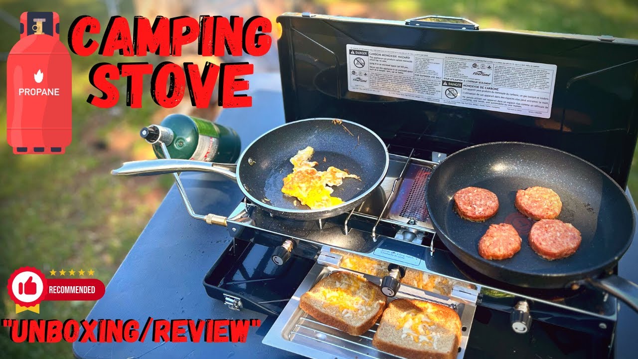 Portable 3 Burner Camping Stove - Testing/Review