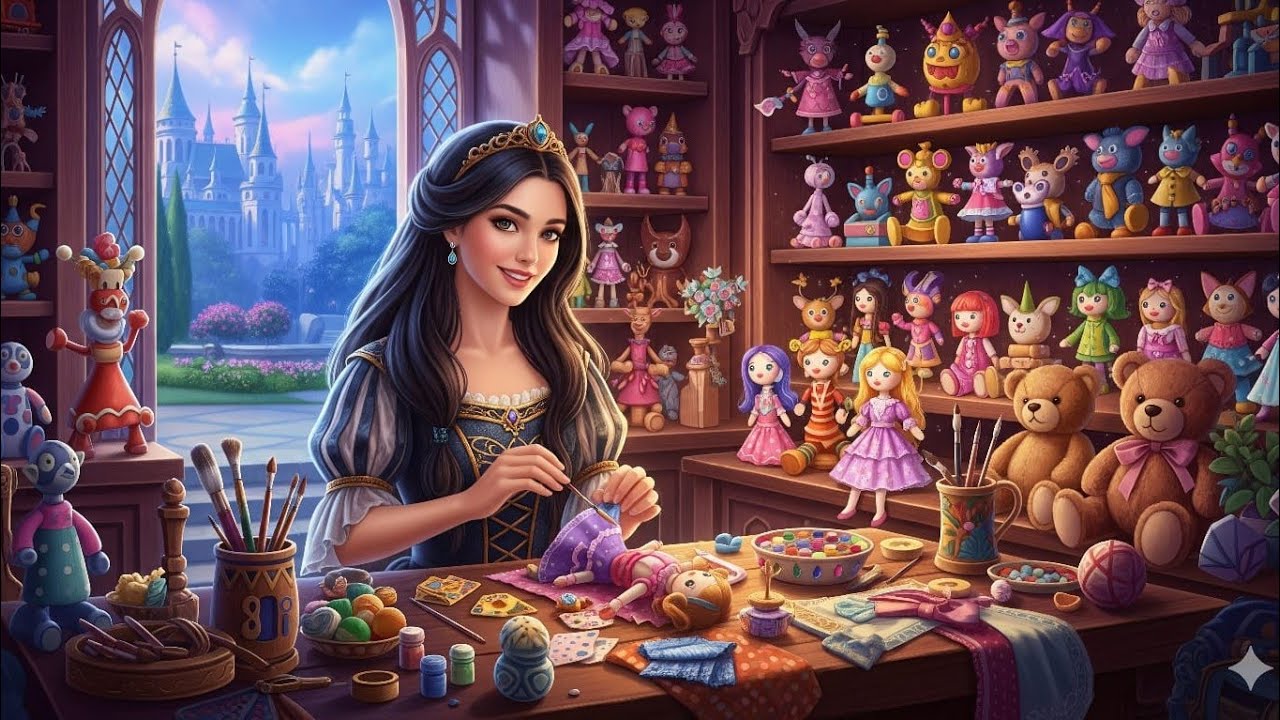 🏰 "खिलौने बनाने वाली राजकुमारी" ✨Khilonay Banane Wali Shehzadi"