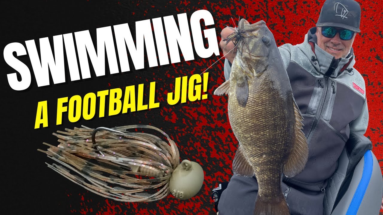 Swimming a Football Jig?  Heck yes it works!