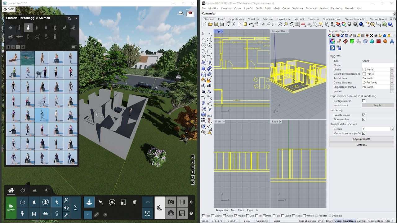 Video Guide - How to Import Rhino 3D Models and Scene in Lumion, Export FBX Format