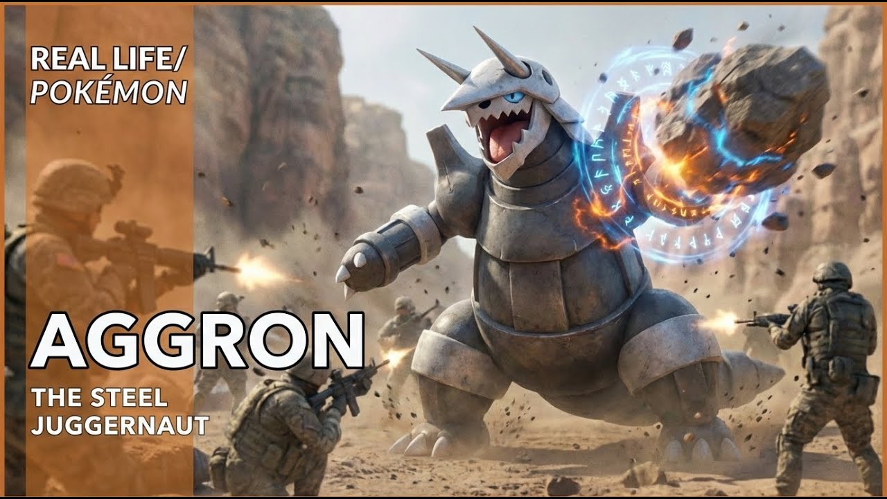 Real Life Pokémon - NatGeo : Aggron | Reveals Aggron’s True Power