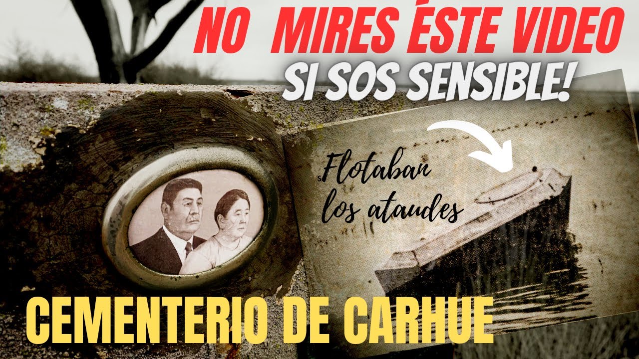 CEMENTERIO DE CARHUE DONDE FLOTABAN LOS ATAUDES - URBEX